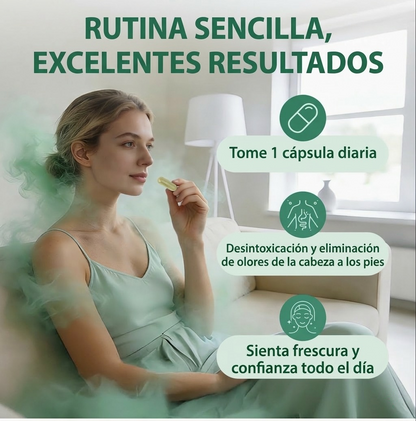 Pastillas De Clorofila - Para El Mal Olor Corporal, La Desintoxicación Y La Piel
