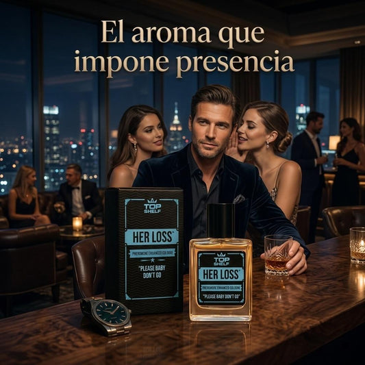 Her Loss 2.0 Perfume con Feromonas para Hombre – Colonia de Atracción Masculina 1.7 oz