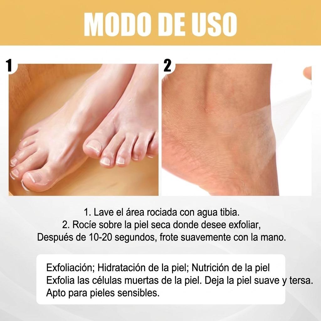 Aceite para Talones – Reparador y Suavizante de Talones Agrietados y Callosidades